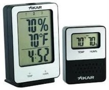 Resim Xikar PuroTemp Wireless Higrometre Sensör Nem Ölçer 