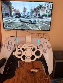 Resim Sony Playstation 5 Oyun Direksiyon - Ps5 Mini Oyun Konsol Direksiyonu 