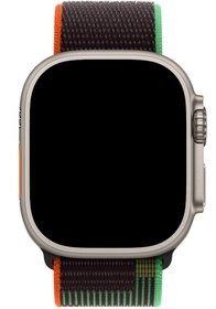 Resim Apple Watch Uyumlu Spor Loop Kordon Blackity - 42 - 44 - 45 - 46 - 49mm M/L 