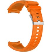 Resim Pilanix Huawei Watch Gt 4 46 Mm 22mm İçin Çizgili Silikon Kayı 