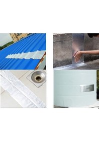 Resim 2M X 10Cm Çamur Bant Alüminyum Izolasyon Tamir Çatlak Bantı 