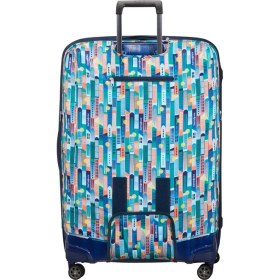 Resim Samsonite Lacivert Desenli Ta Revolution Valiz Kılıfı (XL) 