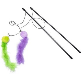 Resim Beeztees Kedi Oltası, Zilli, Peluş Top Ve Kuyruk, 