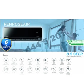 Resim Midea Penrose Air MSXTBU-18HRFN8-QRD6GW 18000 Btu Duvar Tipi Klima 