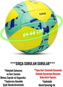 Resim Ozsport VT800 Spike Voleybol Topu Yumuşak Doku Semi-Pro İç-Dış Mekan Soft Touch 300 g No:5 
