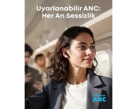 Resim Anker Soundcore P41i Dahili Powerbank Özellikli Kablosuz Kulaklık (Lightning Adaptörlü) - Siyah 