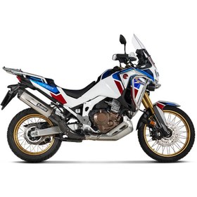 Resim AKRAPOVIC S-H11SO2-HGJT HONDA CRF1100L AFRICATWIN/ADVENTURE SPORTS(20-24)SLIP-ONLINE(TITANIUM)EGZOZ 