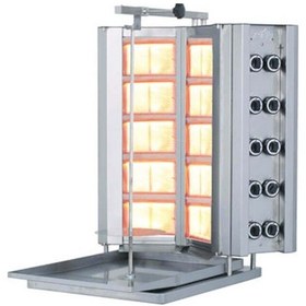 Resim Atalay ADG 10S V tipi Döner Ocağı Gazlı sabit 10 radyanlı 