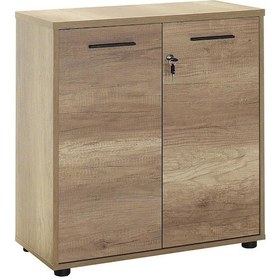 Resim Adoremobilya Newyork 2 Katlı Kilitli 2 Kapaklı Kitaplık - Tori 