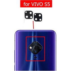 Resim Vivo S5 Arka Kamera Camı Lensi (Çıtasız Sadece CAM) 