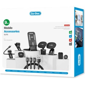 Resim Go-Des GD-HD780 9 In 1 Araç Tutucu Seti 