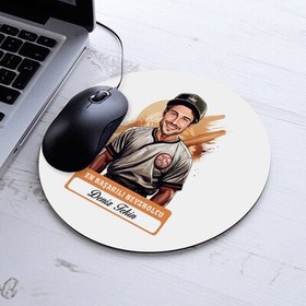 Resim Karikatürlü En Başarılı Erkek Beyzbolcu Mousepad 