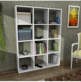 Resim Dekorister Ultimate Kitaplık Beyaz 