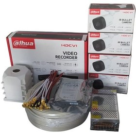 Resim Dahua 4 Kanal 4 Kamera Güvenlik Seti 