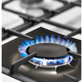 Resim Ett Ocak Koruyucu Folyo Yanmaz Yapışmaz 4'lü Set Siyah Renk 