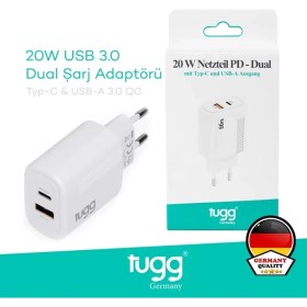 Resim Tugg Germany 104403 20w akım kor.turbo sarj typ-c 