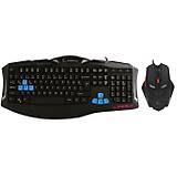Resim Rampage KM-R5 3 Farklı Aydınlatmalı Siyah Oyuncu Klavye Mouse Set 