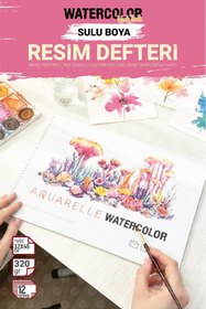 Resim TUĞSET Aquarelle Watercolor Suluboya Resim Defteri 320gr (Akrilik,Guaj,Karakalem,Sketch,Marker Uyumlu 