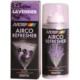 Resim Motip Airco Araç Içi Klima Koku Giderici Sprey Lavanta Kokusu 