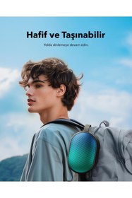 Resim Anker Soundcore Pyro Mini Bluetooth Hoparlör - Çoklu Işık Efektleri - 6W'lık Güçlü Ses - 10 Saat Çalma Süresi - Siyah - A31A0 