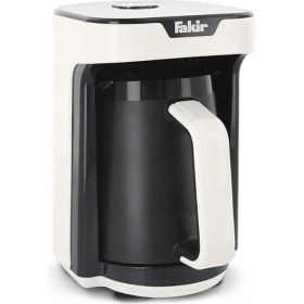 Resim Beyaz Türk Kahvesi Makinesi, Lezzetli Kahve Deneyimi Için Ideal Seçim 