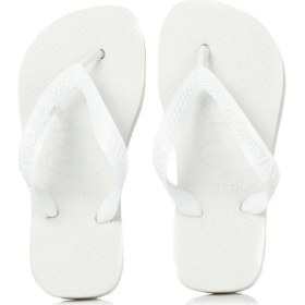 Resim Havaianas Parmak Arası Plaj Terliği Koyu Lacivert Erkek Kullanımına Uygun Düz Topuklu 