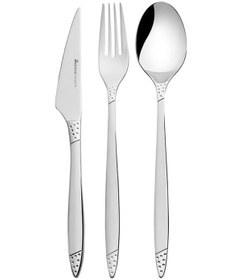 Resim Karaca Bore Platin 6 Kişilik 36 Parça Çatal Kaşık Bıçak Takımı 