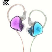 Resim KZ EDC Kulak İçi Kablolu Kulaklıklar, HiFi Stereo Sahne/Stüdyo IEM Gürültüyü İzole Eden Spor Kulaklık/Yastıkları Çıkarılabilir Kablo ile Müzik Tutkunları için Uygun 