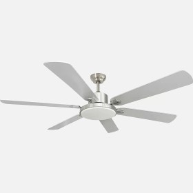 Resim Dlc Grecale LED Mat Krom 148 cm Tavan Vantilatörü 