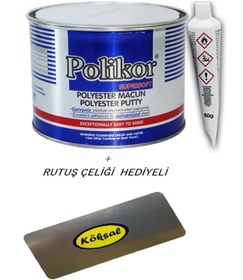 Resim Polikor Polyester Çelik Macun 450 gr 