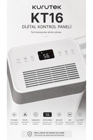 Resim Kurutek KT16 (Wi-Fi + ION + HEPA) Nem Alma ve Hava Temizleme Cihazı 