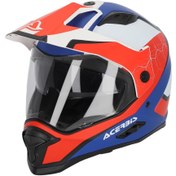 Resim Acerbis ACERBİS REACTIVE 22-06 KASK KIRMIZI MAVİ 