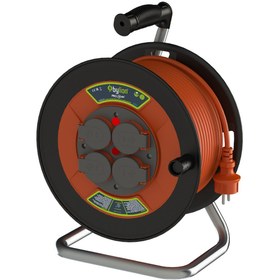 Resim Bylion Makaralı Seyyar Uzatma Kablosu 40m 3*2.5mm Kapaklı Priz IP44 