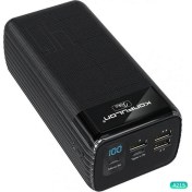 Resim Konfulon A21S LED Işıklı Powerbank 40.000 Mah - Siyah 