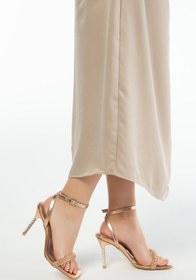 Resim Tamer Tanca Kadın Vegan Abiye Ayakkabı 891 5170 Bn Sndlt Y23 