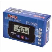 Resim Nako Mini Saat - Dijital Masa Saati - Araç Saati Alarm Kronometre - Mini 