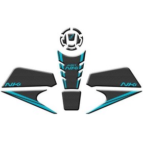 Resim Cf Moto 450 Nk 2024 Uyumlu Tank Pad Set 003 Siyah 