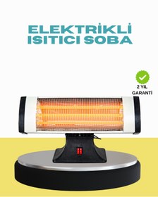 Resim ucuzteknom Zamanlayıcılı Infrared Isıtıcı 350 m² Alan Isıtma 