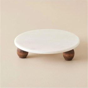 Resim Lidyahan Store Maison Olmo Mermer Sunum Standı, Natural, 25 