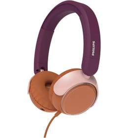 Resim Philips Tak2000mp/00 Kablolu Kulak Üstü Çocuk Kulaklığı - Macenta Mor 