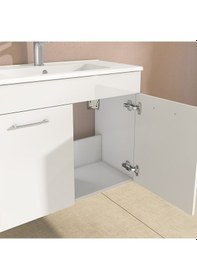 Resim VitrA Ardea Banyo Dolabı Seti 80 Cm 67073 Parlak Beyaz 