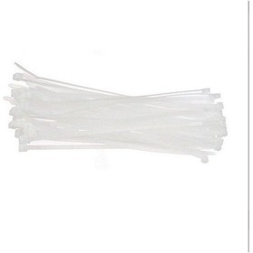 Resim Mutlusan 3.6x250 Beyaz Kablo Bağı 100 Lü 