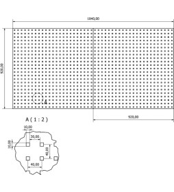 Resim Askılı Avadanlık Delikli Pano Aksesuarları 