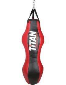 Resim Titan Sport Mma Şekilli Kırmızı - Siyah Boks Torbası Çok Renkli 