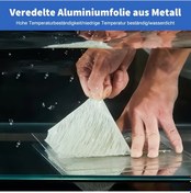 Resim Gateesat 2 Rulo Ağır Hizmet Bütül Kauçuk Bant - 300x5cm Isıya Dayanıklı Sızdırmazlık Şeridi 