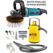Resim Koltuk ve Halı Temizleme Seti, Fırçalama ve Buhar Özellikli, Pratik ve Etkili. 