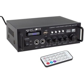 Resim MagicVoice MV-520 2X15WATT Usb/sd/bluetooth Trafosuz Anfi 