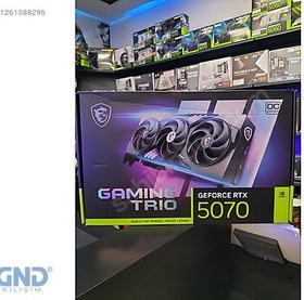 Resim MSI GEFORCE RTX 5070 12G GAMING TRIO OC 12GB GDDR7- GND Bilişim 