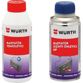 Resim Würth Radyatör Sızıntı Önleyici Hp + Würth Radyatör Temizleme 2'li Set 