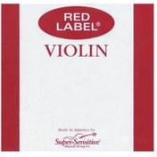 Resim D'addario Super-Sensitive Red Set Keman Teli (4/4) 